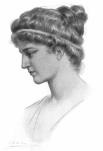 Hypatie — portrait imaginaire (1908)